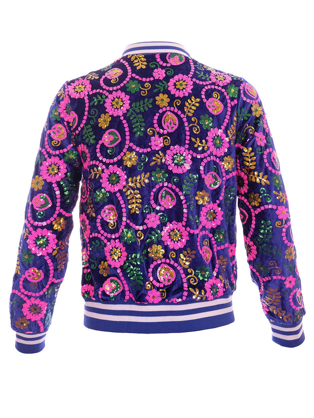 Razzle Dazzle | Disarray Sequin Bomber Jacket | Unisex
