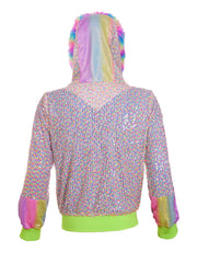 Candy Club  | Deluxe Disarray Sequin Hoodie | Unisex