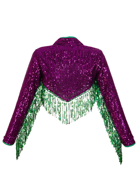 Pink on sale sequin bolero