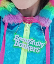 Beautifully Bonkers - Choose your Colours - Statement Acrylic Necklace