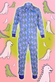 Draw me a Dino - Blue - Banging Boilersuit - Classic