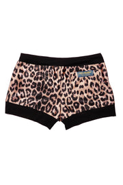 Silky Leopard - Hot Pants