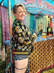 Disco Daizy | Disarray Sequin Bomber Jacket | Unisex