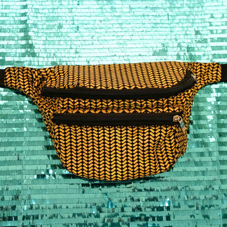 Gold Chevron | Bum bag / Fanny Pack | State of Disarray