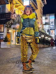 luminous Leopard | Disarray Dungarees | Unisex