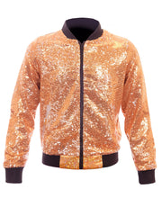 High-Grade Hustle | Disarray Sequin Bomber Jacket | Unisex