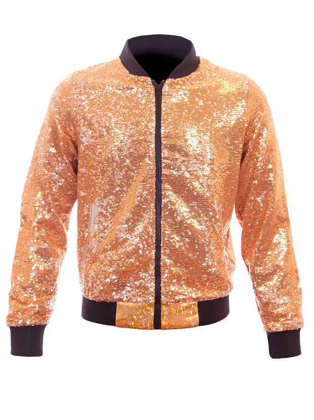 High-Grade Hustle | Disarray Sequin Bomber Jacket | Unisex