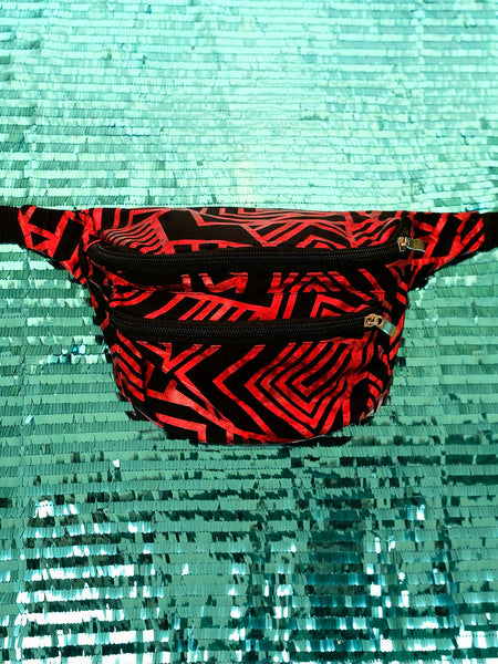 Ruby Geo-Messtrick | Bum bag / Fanny Pack | State of Disarray
