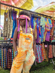 Sherbert Fizz | Cropped Disarray Dungarees | Unisex