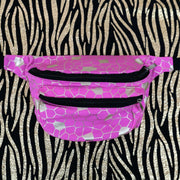 Pink Honeycomb | Bum bag / Fanny Pack | State of Disarray