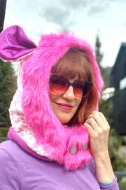 Sassy Snow Leopard | Mega Animal Hood | State of Disarray