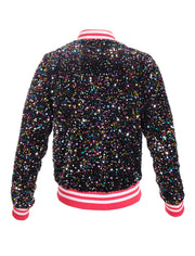 Rainbow Roller Disco | Disarray Sequin Bomber Jacket | Unisex