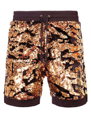 Golden Mole | Sequin Resort Shorts | Unisex