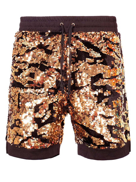 Golden Mole | Sequin Resort Shorts | Unisex