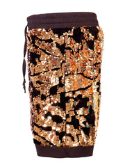 Golden Mole | Sequin Resort Shorts | Unisex