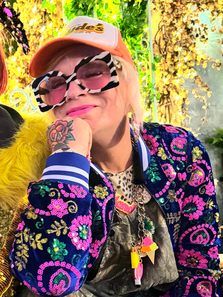 Razzle Dazzle | Disarray Sequin Bomber Jacket | Unisex