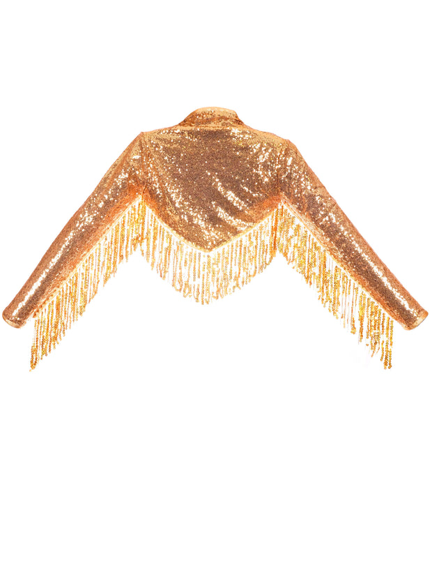 gold shrugs for dresses uk Gold Bolero Shrug