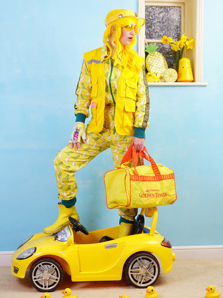 Draw me a Dino - Yellow | Banging Boilersuit /Jumpsuit | Cinched | Unisex