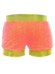 Fizzy Orange | Sequin Booty Shorts / Hot Pants (Copy)