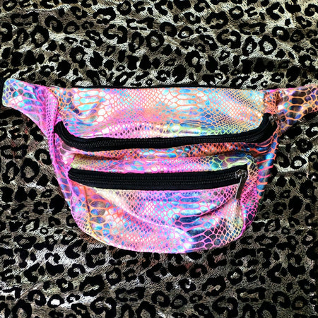 Porange Party Lizard | Bum bag / Fanny Pack | State of Disarray