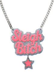 Sleigh Bitch - Statement Chain (Mega) - Luinluland Collab - Sparkle Silver