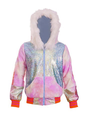 The Fluffalicious | Rasberry Ripple | Deluxe Disarray Hoodie | Unisex