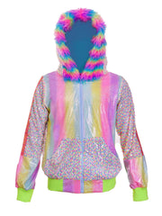 Candy Club  | Deluxe Disarray Sequin Hoodie | Unisex