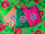 Naughty But Nice - Statement Acrylic Necklace - Mirror Pink & Gold